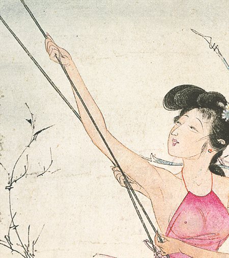 亚东县-胡也佛的仕女画和最知名的金瓶梅秘戏图